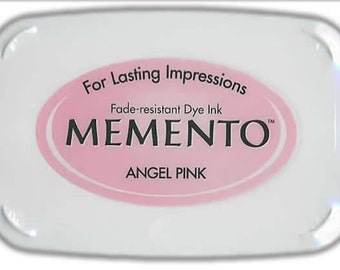 New Memento Full Size Ink Pad - ANGEL PINK - Fade Resistant Dye Ink by Tsukineko