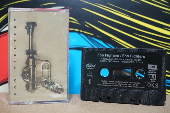 Foo Fighters by Foo Fighters Vintage Cassette Tape