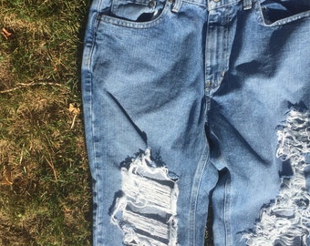 Vintage Ralph Lauren Distressed Jeans