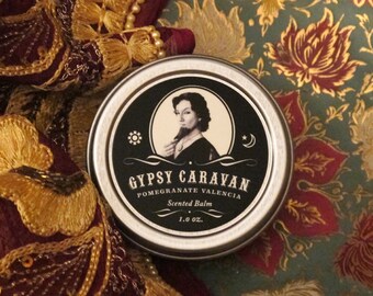 Gypsy Caravan - Pomegranate and Valencia Scented Balm
