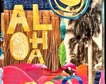 Top Seller, ALOHA SUN, 8x10, 11x14, 16x20, Hawaii, Hand-Signed Matted Print, Hawaii art, beach art, ocean, orchids, aloha