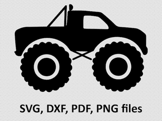 Free 312 Monster Truck Outline Svg SVG PNG EPS DXF File Free 312 Monster Truck Outline Svg SVG PNG EPS DXF File