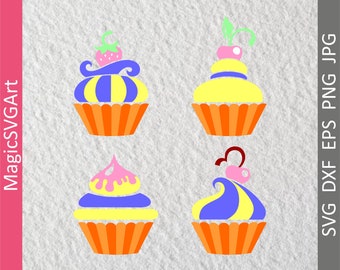 Cupcake SVG,Cupcake Svg Cutting Files,cupcake vector,Cupcake svg cutting files,Sweet Cupcake SVG,Cupcake svg for cricut,Dessert Cup cake svg