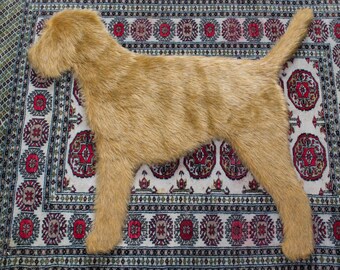 Border terrier rug