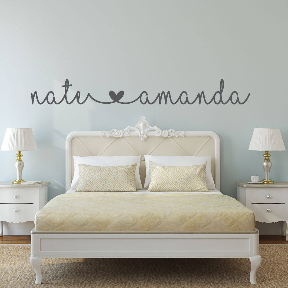  Name  Decal  Name  Stickers  bedroom  wall  decal  bedroom 