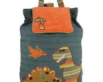 Quilted Stephen Joseph Backpack/ Preschool Backpack/ FREE MONOGRAM