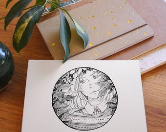 Gedankenrauschen 05: A Forest of Leaves . DIN A6 Druck