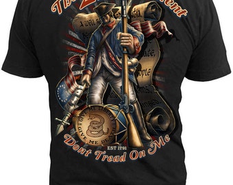 Black Ink Men's 2nd Amendment T-Shirt (MT620)