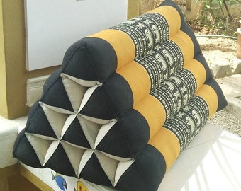KAPOK CUSHION,THAI cushion,Floor cushion,Foldable mattress triangle cushion,Kapok Thai triangle cushion