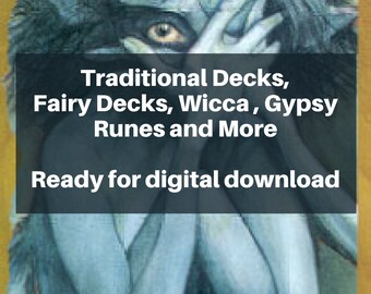 Stock Images  Tarot Decks for Sale   Mystical Designs  Tarot Gifts  Witches Tarot  Vampire Tarot  Digital Tarot