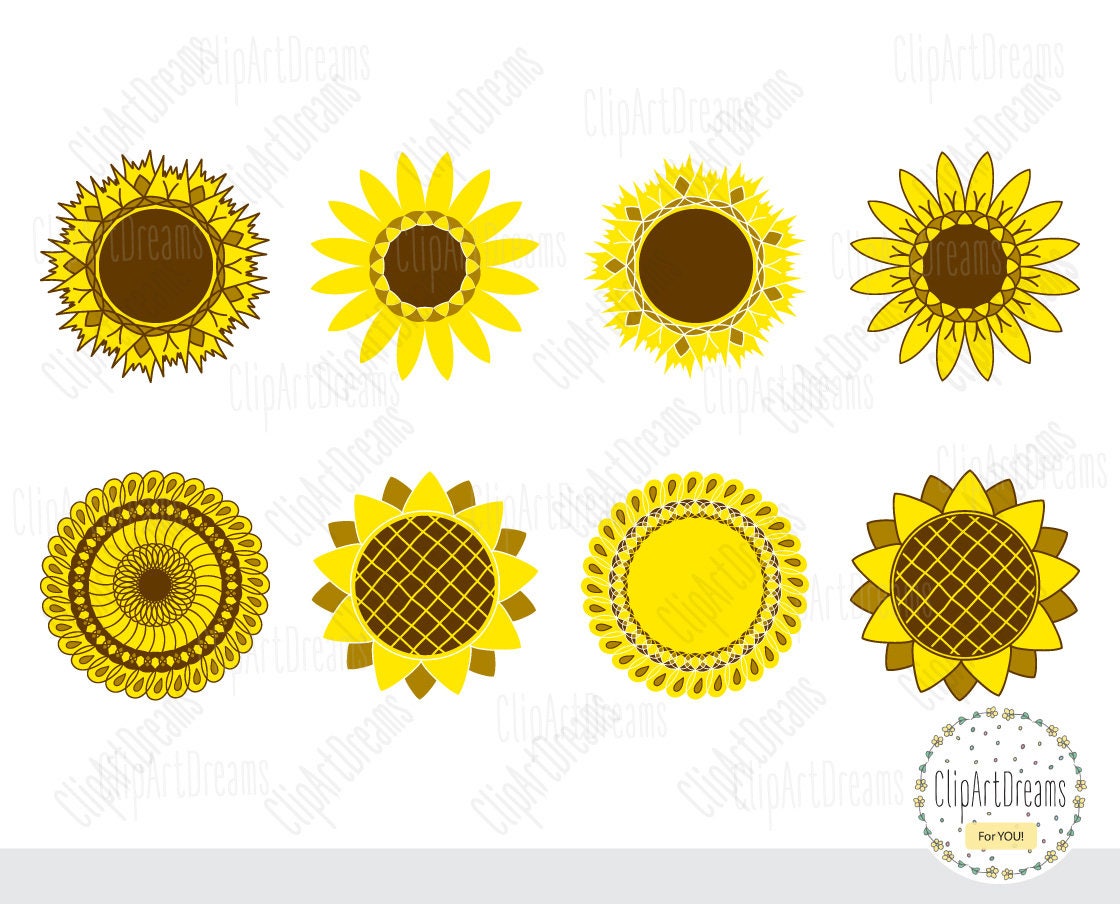 Download Sunflower SVG cut files, Sunflower Svg Dxf cut file ...
