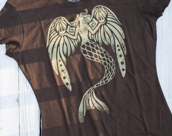 Mermaid T shirt | Angel Tshirt | Womens T-shirts | Bamboo T shirt | Organic Clothing | Eco Clothing | Womens Tee Shirt | THE MAGNIFICENT