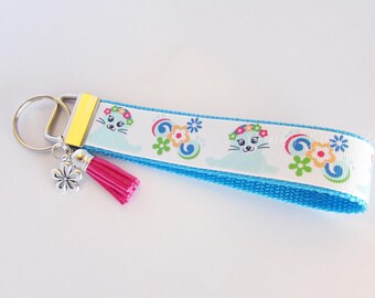 Seal Key Fob - Sea Lion Key Fob - Otter Key Fob - Seal Key Chain - Ocean Creatures - Sea Lion Key Chain - Otter Key Chain - Seal Wristlet