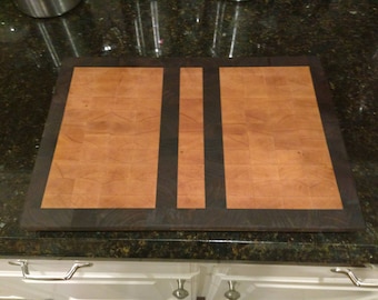 Maple and Walnut cutting board