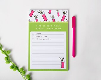 grocery list stationery