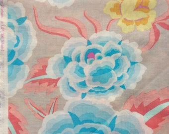 Kaffe Fassett Shawl turquoise GP106 Rowan Fabrics FQ or more