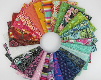 Tula Pink Rainbow Fat Quarter Bundle - 27 Fat Quarters - 6.75 Yards Total