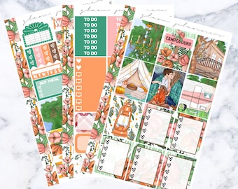 Rustic Romance: August Sub Essentials Sticker Kit