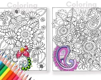 Pdf coloring pages | Etsy Pdf coloring pages | Etsy