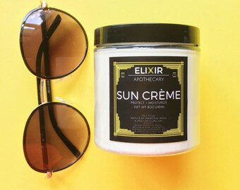 Sunscreen - Sunblock - Natural Sunscreen - Natural Sunblock - Best Sunblock - Custom Sunscreen - Homemade Sunscreen - All Natural Sunscreen
