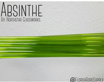 Absinthe 1st Quality Rod by Northstar Glassworks