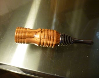 Hand turned Olivewood Bottle Stopper