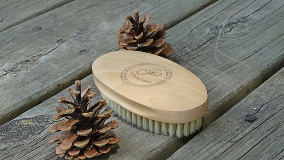 King Scorpion 360 Wave Brush - (soft) Boar Bristle - UNISEX - Oval Palm Hair Brush Also Great on Beards