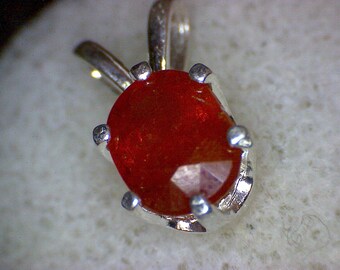 Stunning Spessartite Garnet Pendant