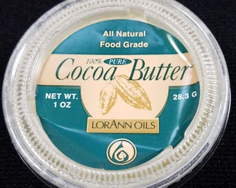 Cocoa Butter 1 oz. By LorAnn Oils - Paint on Chocolate TOL337
