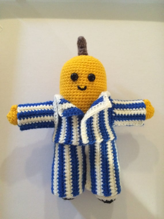 PATTERN Bananas in Pyjamas/ Amigurumi/ Crochet tutorial with