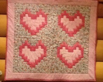 Sweet hearts wallhanging