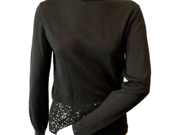 Stunning Badgley Mischka Beaded Sweater