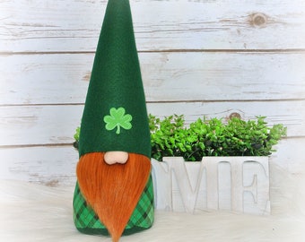 Irish Gnome, St. Patrick's Day Gnome, Tomte, Nisse, Nordic Gnome, Scandinavian Gnome