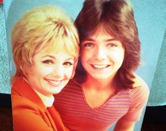 David Cassidy The Partridge Family Vintage Lab 8x10 Photo Shirley Jones Music and TV Classic