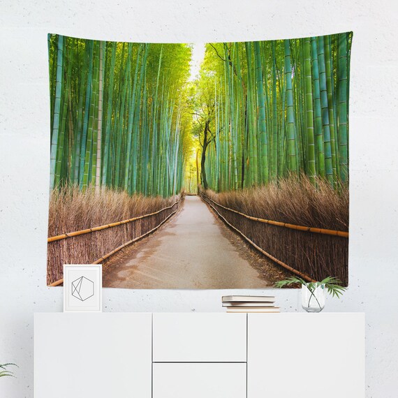 Bamboo Tapestry Wall Forest Like This Item