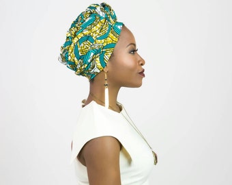 African fabric headwrap, African print headwrap, African print scarf, African head wrap, African headwrap, African head scarf, Ankara scarf