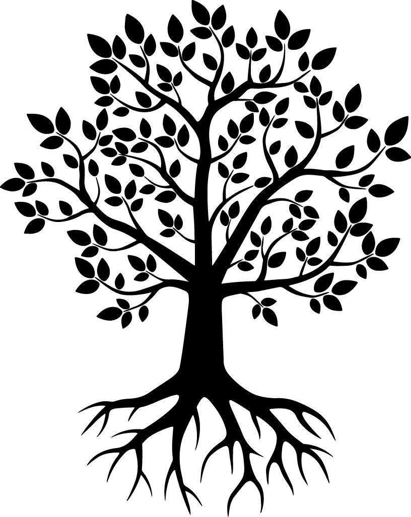 Download Tree svg - Tree Silhouette svg - Tree Silhouette digital clipart for Design or more, files ...