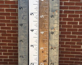 Family Growth Chart | measuring stick | childrens height chart | yard stick |