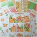 From Summer to Fall Collection for Erin Condren Life Planner Happy Planner Kikki K Filofax Plum Paper Stickers