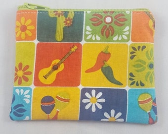 Coco Zipper Pouch | Coin Purse | Makeup Bag | Travel Bag