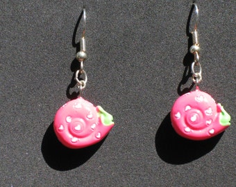Pink Snails, Butterflies & Bumble Bee 3D Novelty Earrings