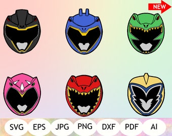 Download Power rangers svg | Etsy