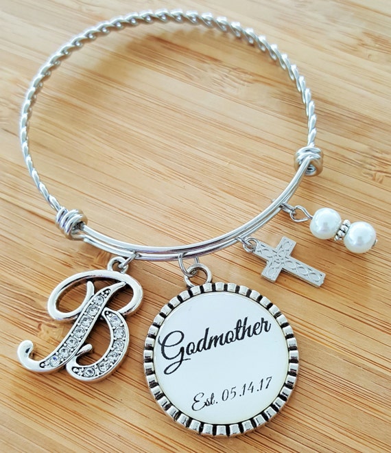 Godmother Gift / Gift for Godmother / GODMOTHER GIFT / GODMOTHER Bracelet / Christening Gift for Godmother / Godmother Baptism Gift