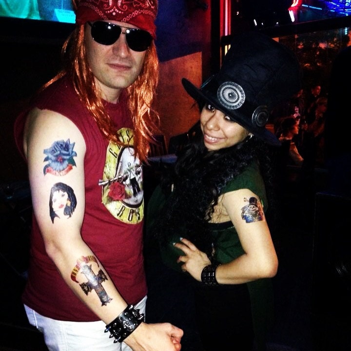 axl rose cosplay temporary tattoo digital download sheet axl rose cosplay temporary tattoo digital download sheet