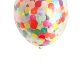 Confetti balloon Larger 40cm Party Decoration