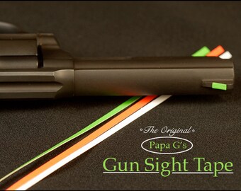 Gun Sight Tape, clearly see your sights. Easy to install!