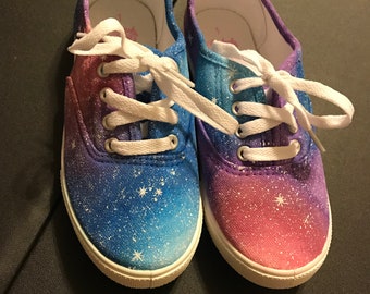 Benutzerdefinierte gemalt Galaxy Schuhe