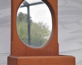 Vintage Wall Mounted Planter with Mirror