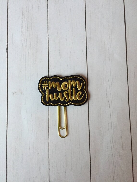 Mom Hustle planner Clip/Planner Clip/Bookmark. Hashtag Planner Clip. Mom Planner Clip. Glitter Planner Clip. #Mom Hustle. Hustle Plan Clip
