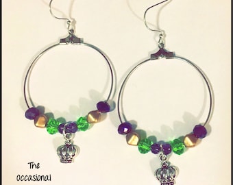 Carol Cassisa Bon Mardi Gras Paper Clip Necklace